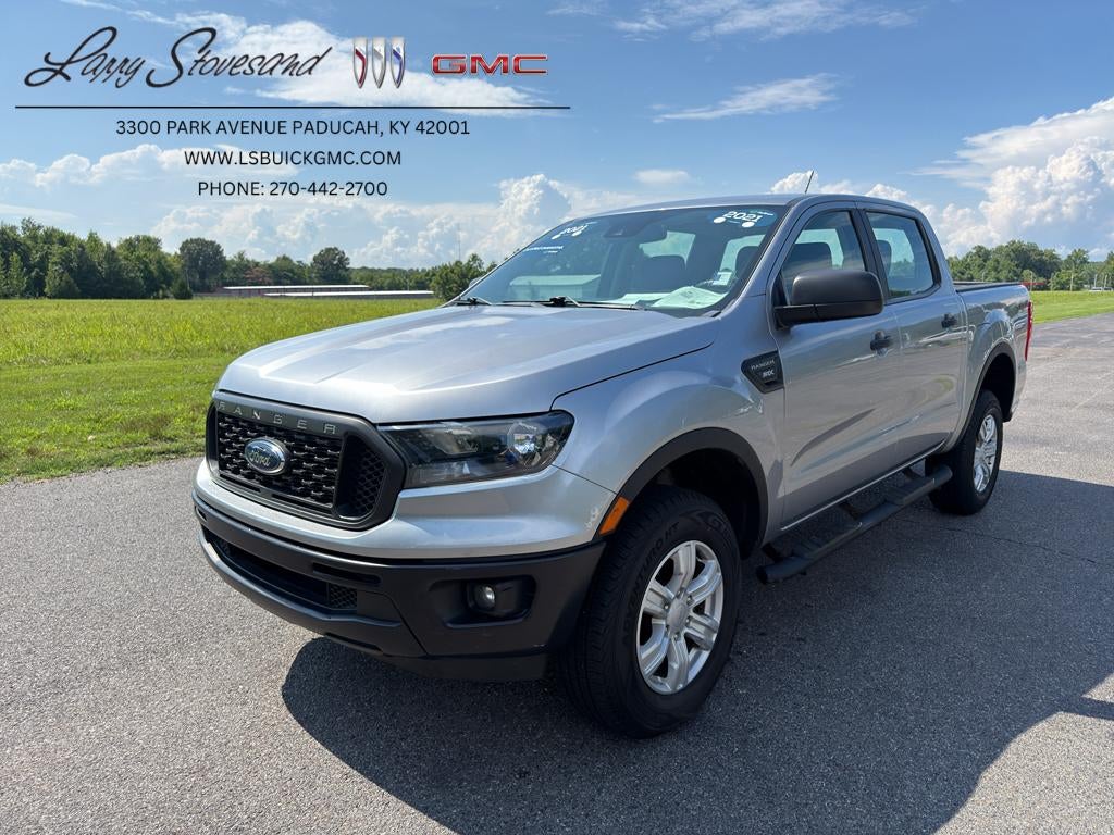 2021 Ford Ranger XL in Silver — front three-quarter view