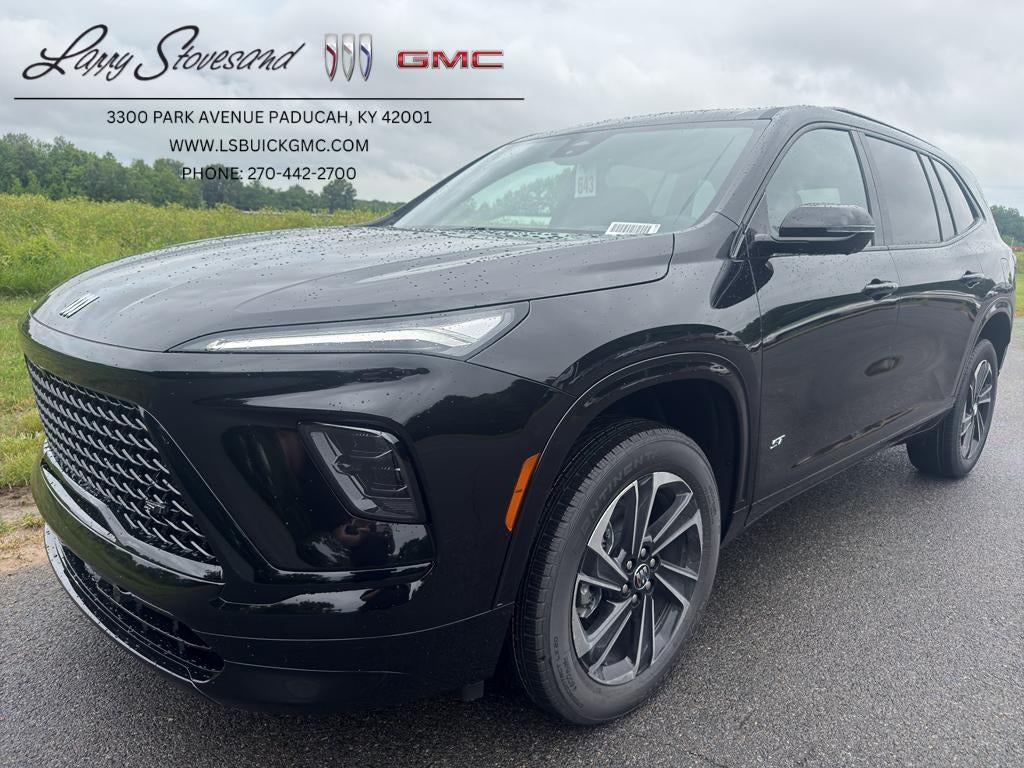 2026 Buick Enclave Sport Touring in Ebony Twilight Metallic — front three-quarter view