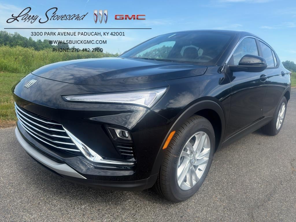 2026 Buick Envista Preferred in Ebony Twilight Metallic — front three-quarter view