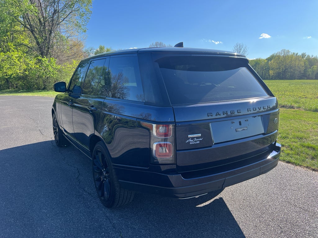 2018 Land Rover Range Rover — rear three-quarter view